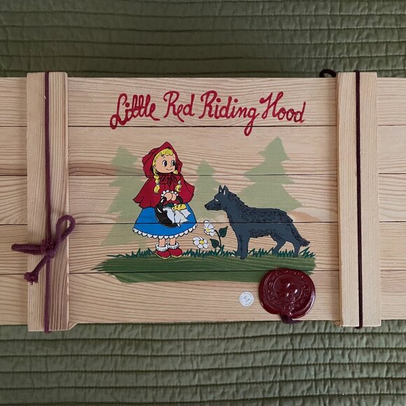 Polonaise Kurt S. Adler Little Red Riding Hood Christmas Ornament set Wo… - Picture 3 of 10